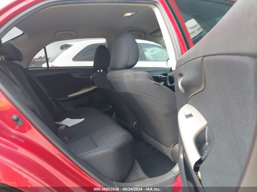 2011 Toyota Corolla S VIN: 2T1BU4EE2BC741638 Lot: 39503526