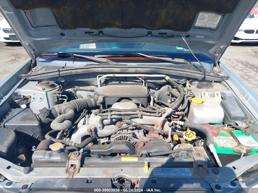 2005 Subaru Forester 2.5Xs VIN: JF1SG65605H726153 Lot: 39503538