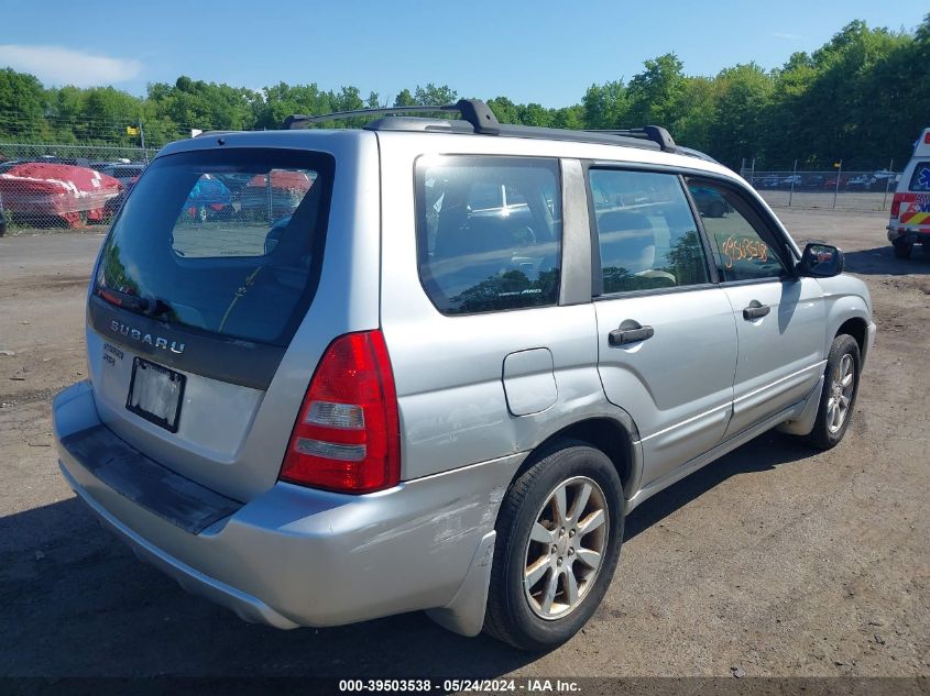 2005 Subaru Forester 2.5Xs VIN: JF1SG65605H726153 Lot: 39503538