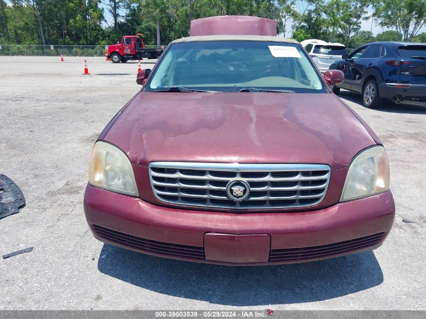 2001 Cadillac Deville Dhs VIN: 1G6KE57Y91U277634 Lot: 39503539