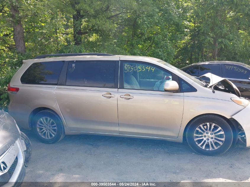 2011 Toyota Sienna Xle V6 VIN: 5TDYK3DC5BS036771 Lot: 39503544