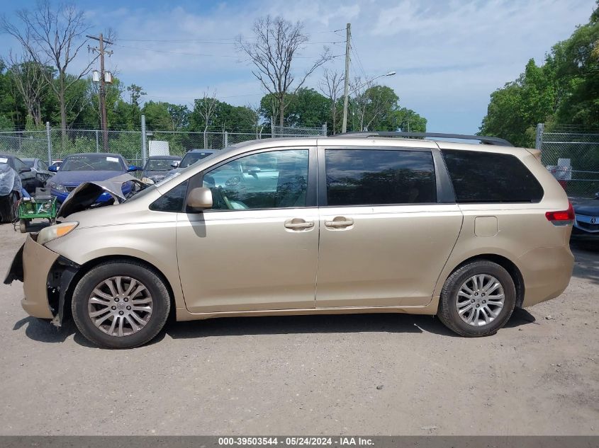 2011 Toyota Sienna Xle V6 VIN: 5TDYK3DC5BS036771 Lot: 39503544