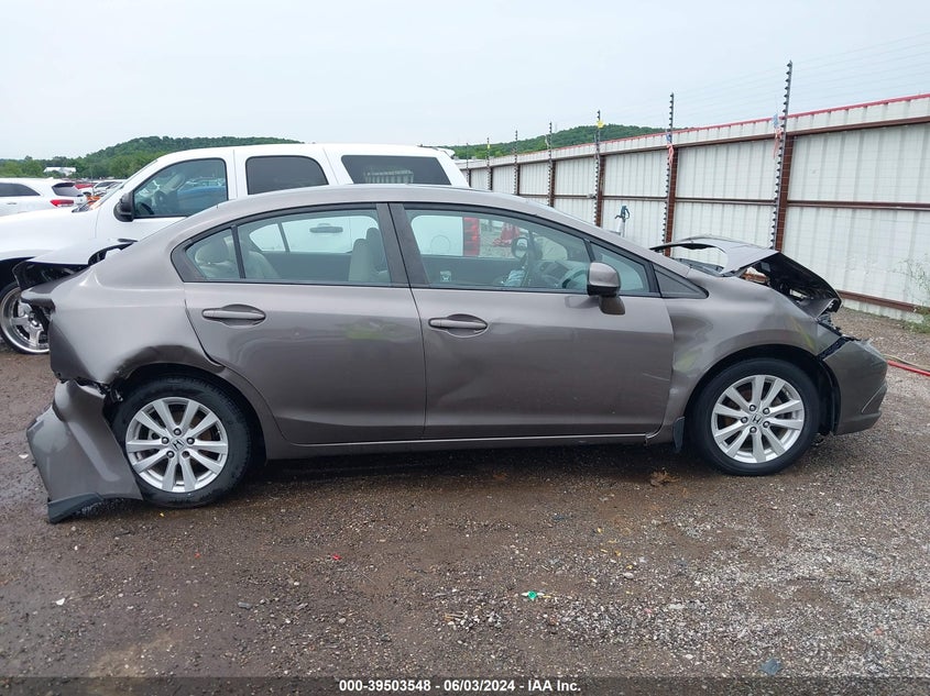 2012 Honda Civic Ex VIN: 19XFB2FF83CE04470 Lot: 39503548