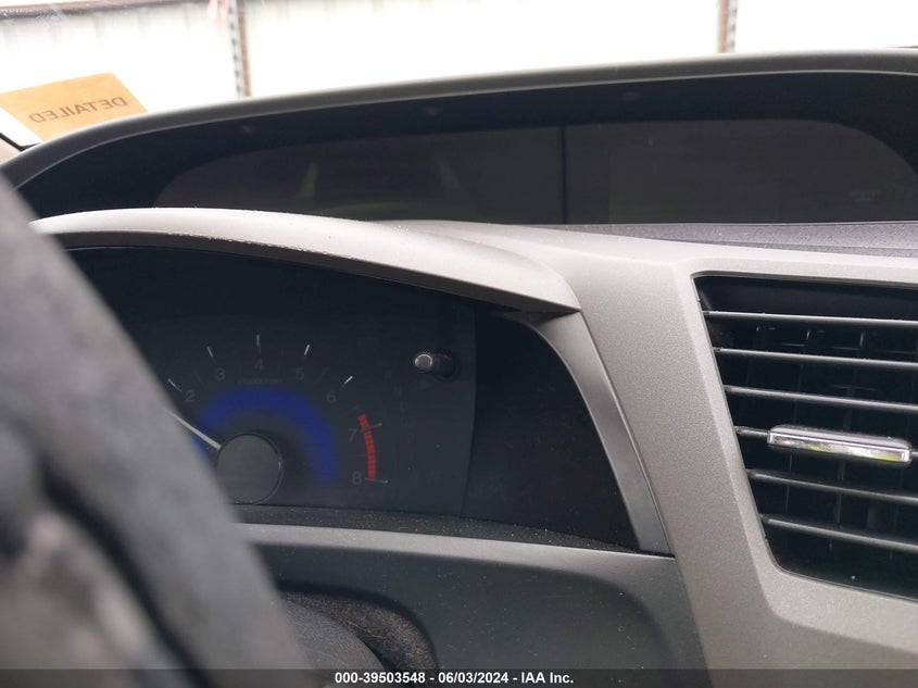 2012 Honda Civic Ex VIN: 19XFB2FF83CE04470 Lot: 39503548