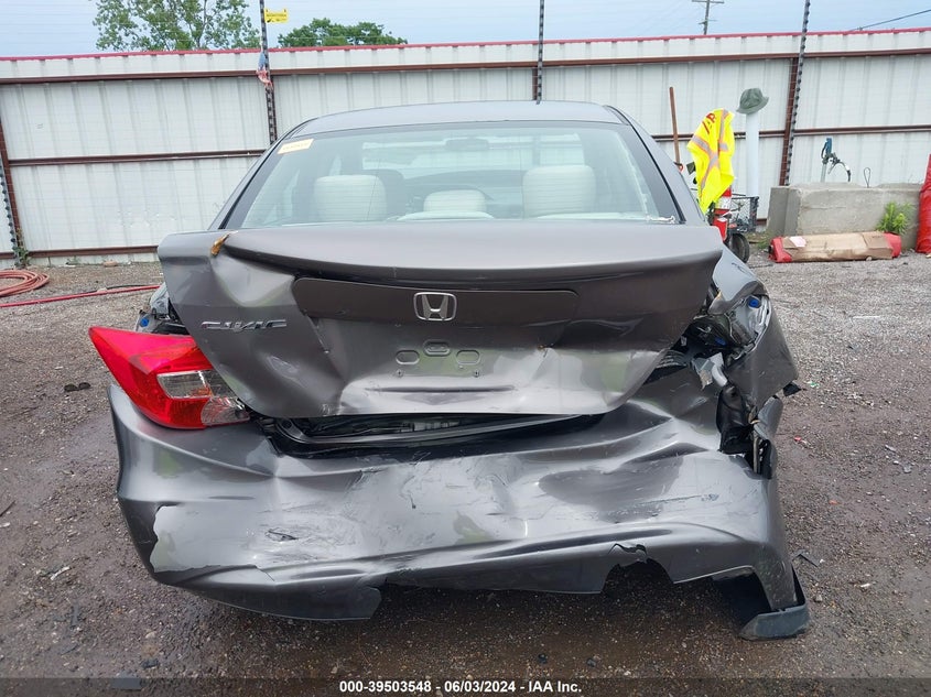 2012 Honda Civic Ex VIN: 19XFB2FF83CE04470 Lot: 39503548