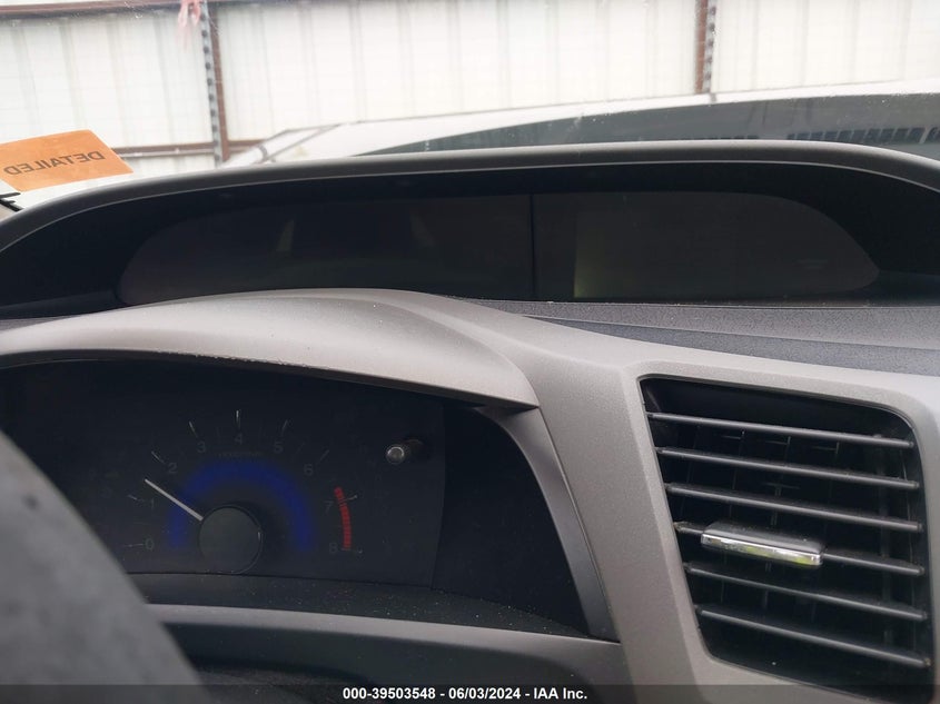 2012 Honda Civic Ex VIN: 19XFB2FF83CE04470 Lot: 39503548