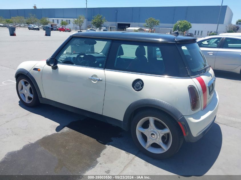 2005 Mini Cooper VIN: WMWRC33575TJ69510 Lot: 39503550