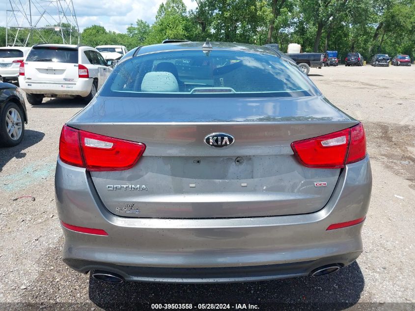 2014 Kia Optima Lx VIN: 5XXGM4A78EG340332 Lot: 39503558