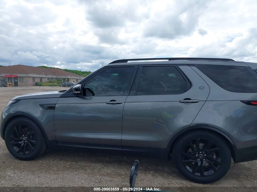 2017 Land Rover Discovery Hse VIN: SALRRBBV6HA040051 Lot: 39503559