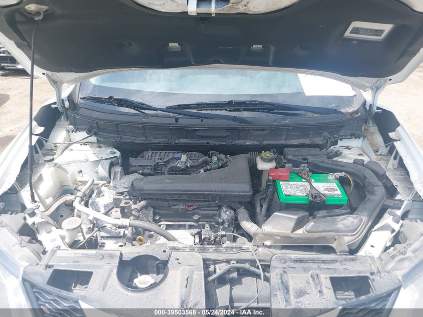 2016 Nissan Rogue Sv VIN: KNMAT2MV9GP594263 Lot: 39503568