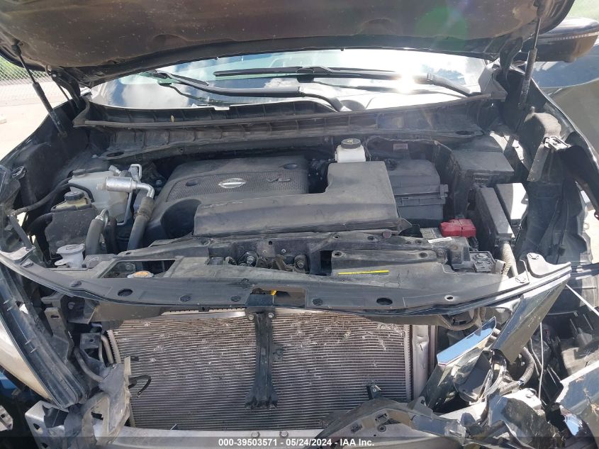 2021 Nissan Murano Sv Intelligent Awd VIN: 5N1AZ2BS0MC117386 Lot: 39503571