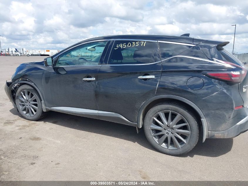 2021 Nissan Murano Sv Intelligent Awd VIN: 5N1AZ2BS0MC117386 Lot: 39503571