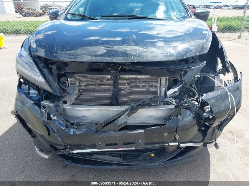 2021 Nissan Murano Sv Intelligent Awd VIN: 5N1AZ2BS0MC117386 Lot: 39503571