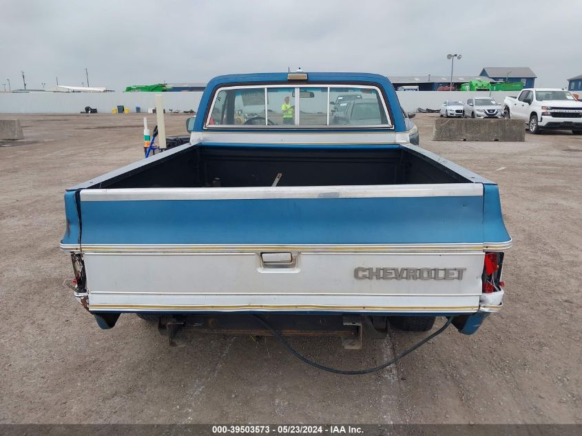 1977 Chevrolet C10 VIN: 0000CCL147S205058 Lot: 39503573