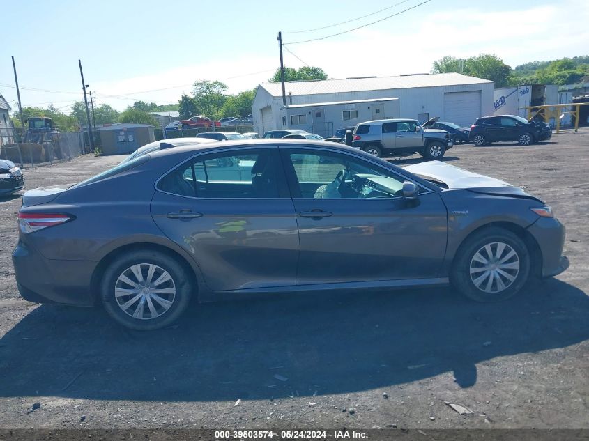 2019 Toyota Camry Hybrid Le VIN: 4T1B31HK3KU509924 Lot: 39503574