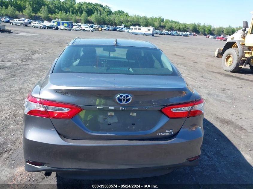 2019 Toyota Camry Hybrid Le VIN: 4T1B31HK3KU509924 Lot: 39503574