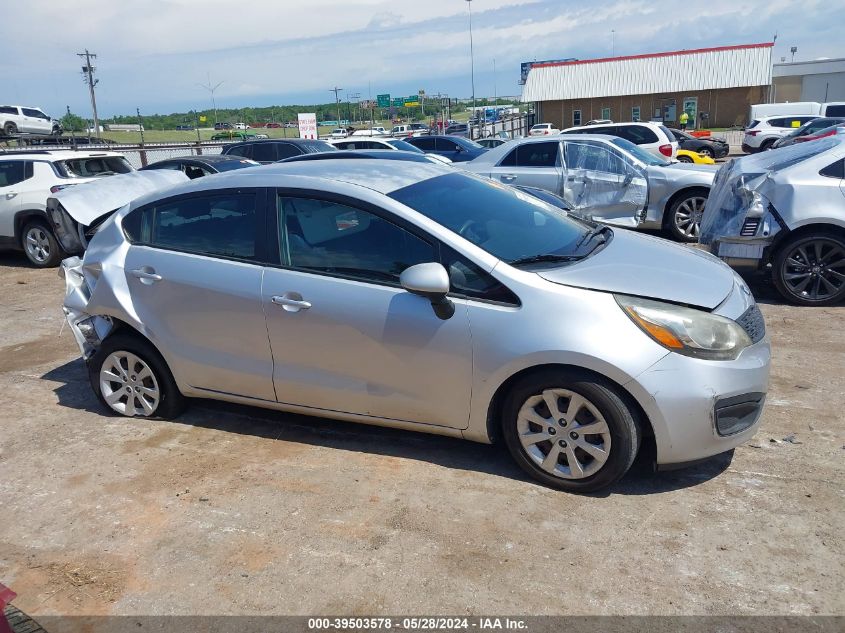 2015 Kia Rio Lx VIN: KNADM4A37F6453511 Lot: 39503578