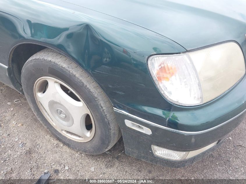 1999 Lexus Ls 400 VIN: JT8BH28F2X0165871 Lot: 39503587