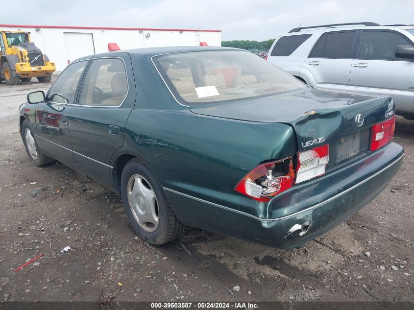 1999 Lexus Ls 400 VIN: JT8BH28F2X0165871 Lot: 39503587