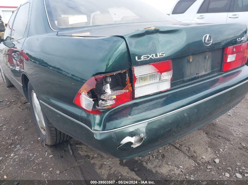 1999 Lexus Ls 400 VIN: JT8BH28F2X0165871 Lot: 39503587