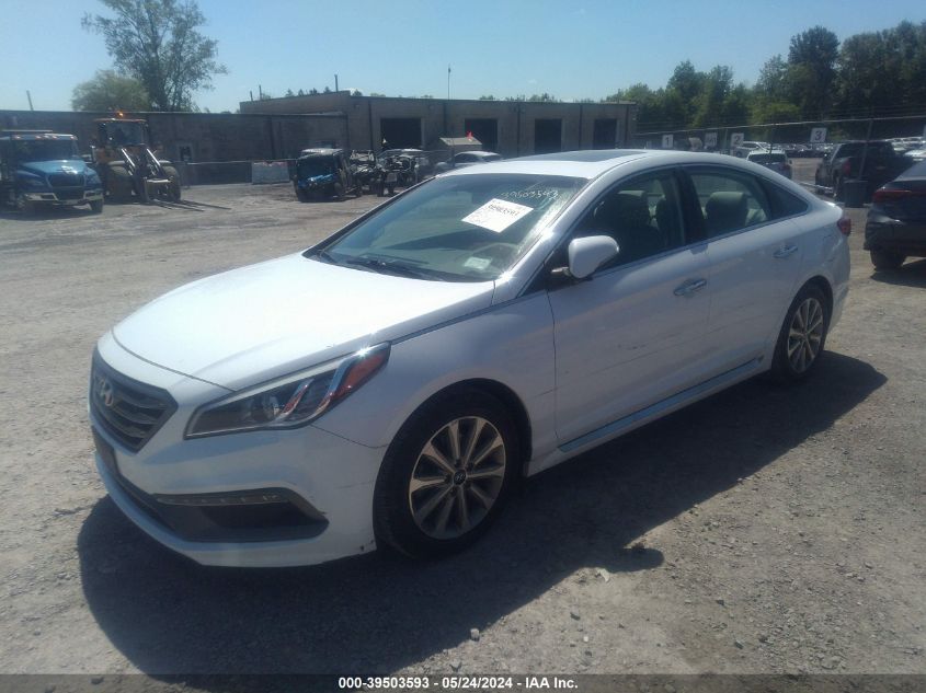 2016 Hyundai Sonata Limited VIN: 5NPE34AF2GH328072 Lot: 39503593