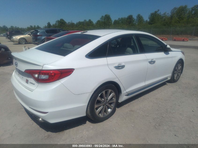 5NPE34AF2GH328072 2016 Hyundai Sonata Limited