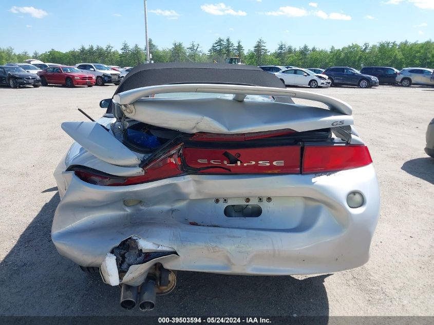 1999 Mitsubishi Eclipse Spyder Gs VIN: 4A3AX35G0XE095077 Lot: 39503594