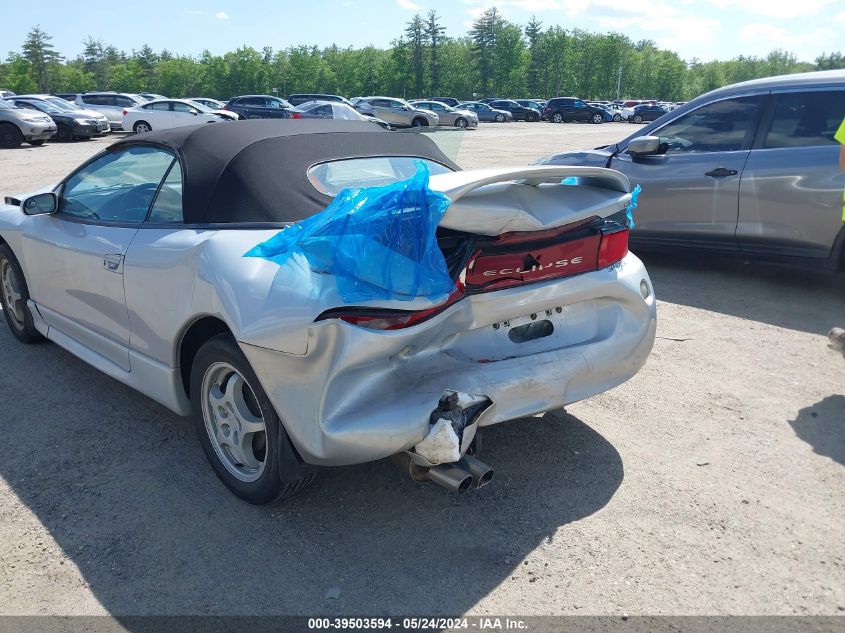 1999 Mitsubishi Eclipse Spyder Gs VIN: 4A3AX35G0XE095077 Lot: 39503594