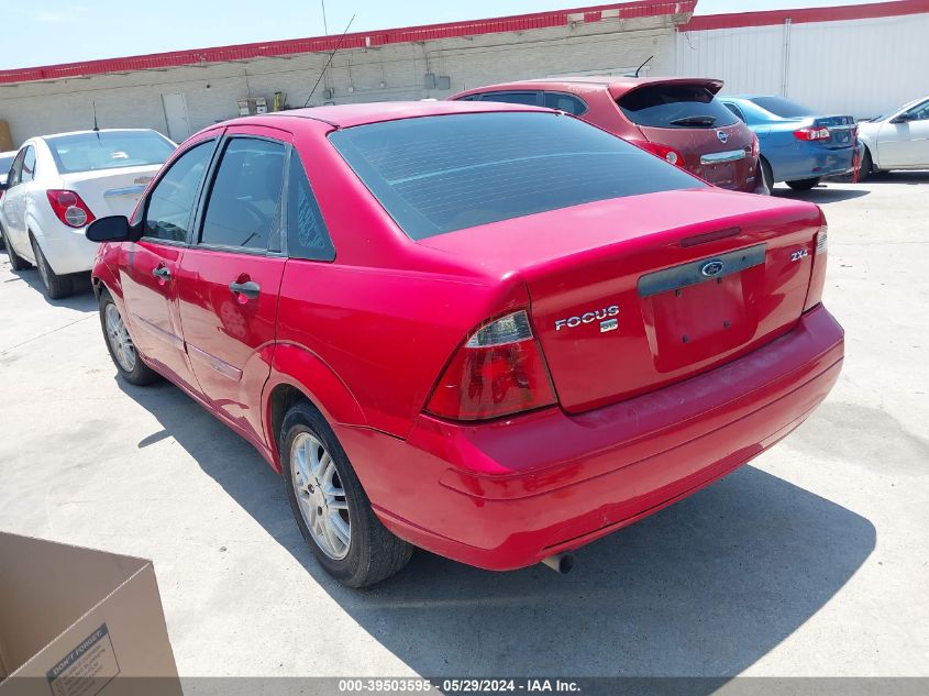 2005 Ford Focus Zx4 VIN: 1FAFP34N95W305875 Lot: 39503595