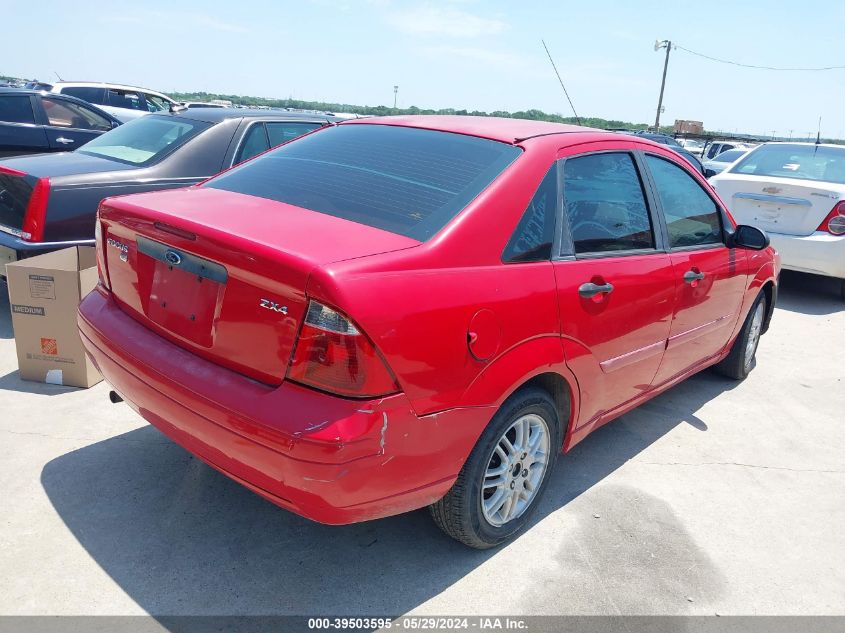 2005 Ford Focus Zx4 VIN: 1FAFP34N95W305875 Lot: 39503595