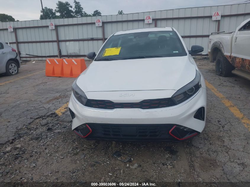 2022 Kia Forte Gt-Line VIN: 3KPF54AD5NE445059 Lot: 39503606