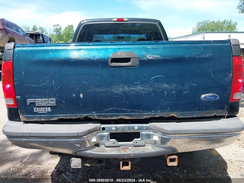 1999 Ford F-250 Lariat/Xl/Xlt VIN: 1FTNX21S7XEC21704 Lot: 39503610