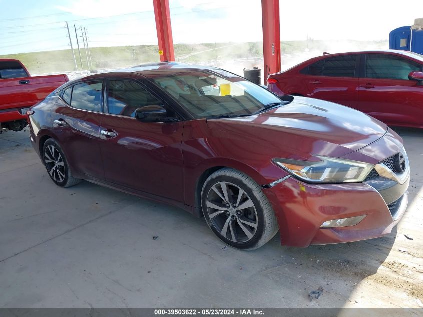 2017 Nissan Maxima 3.5 S VIN: 1N4AA6AP2HC370060 Lot: 39503622