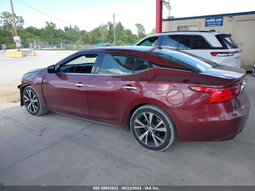 2017 Nissan Maxima 3.5 S VIN: 1N4AA6AP2HC370060 Lot: 39503622