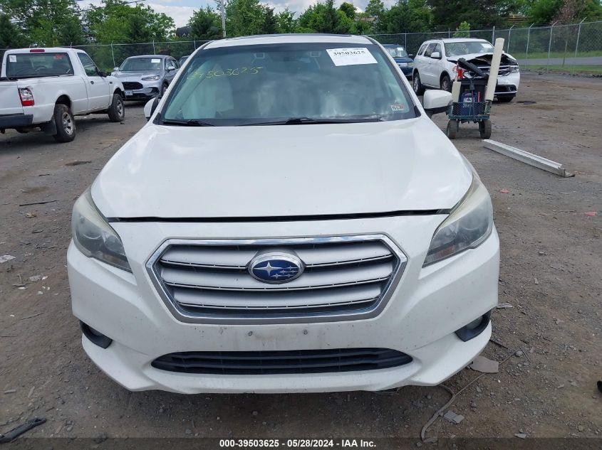 2015 Subaru Legacy 2.5I Limited VIN: 4S3BNAN6XF3057374 Lot: 39503625