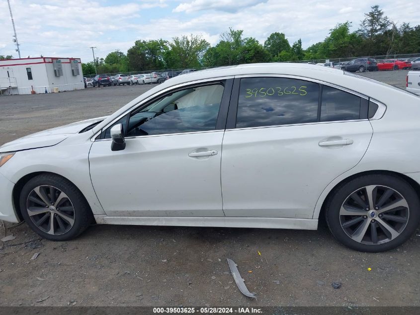 2015 Subaru Legacy 2.5I Limited VIN: 4S3BNAN6XF3057374 Lot: 39503625