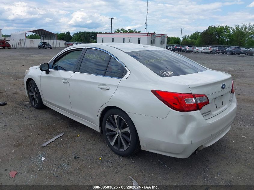 2015 Subaru Legacy 2.5I Limited VIN: 4S3BNAN6XF3057374 Lot: 39503625