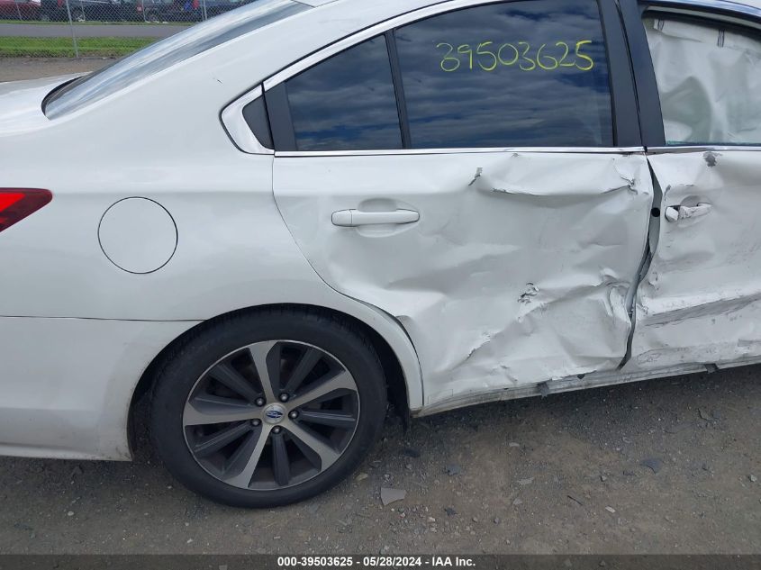 2015 Subaru Legacy 2.5I Limited VIN: 4S3BNAN6XF3057374 Lot: 39503625