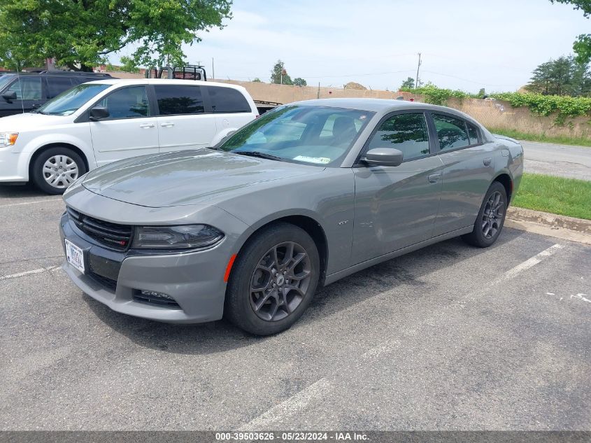 2018 Dodge Charger Gt Awd VIN: 2C3CDXJG6JH248518 Lot: 39503626