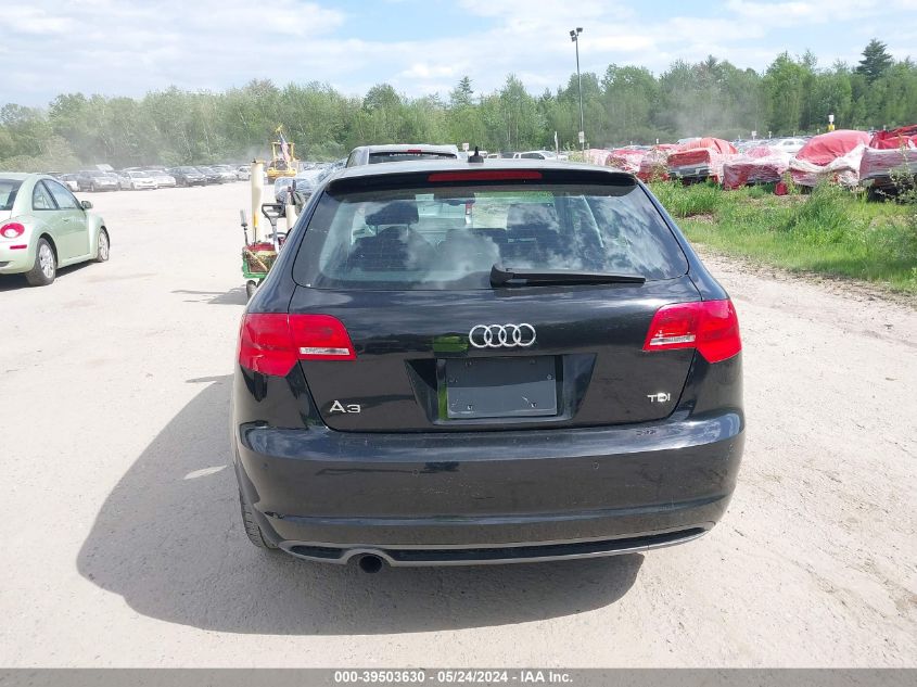 2011 Audi A3 2.0 Tdi Premium VIN: WAUKJAFM7BA055819 Lot: 39503630