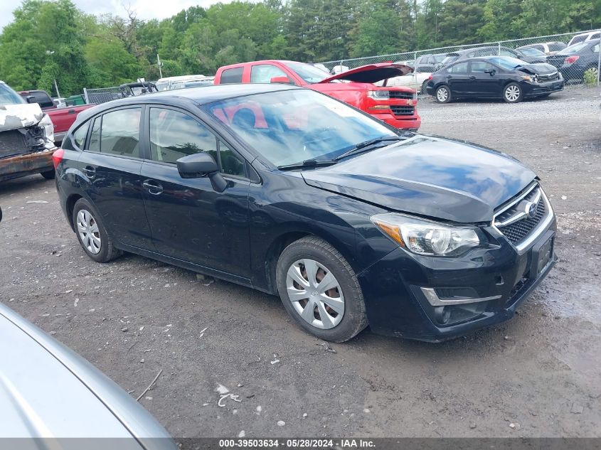 2016 Subaru Impreza 2.0I VIN: JF1GPAA67G8222071 Lot: 39503634