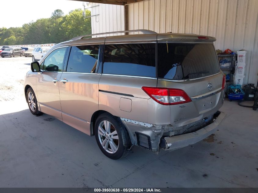 2012 Nissan Quest Sl VIN: JN8AE2KP8C9045056 Lot: 39503638