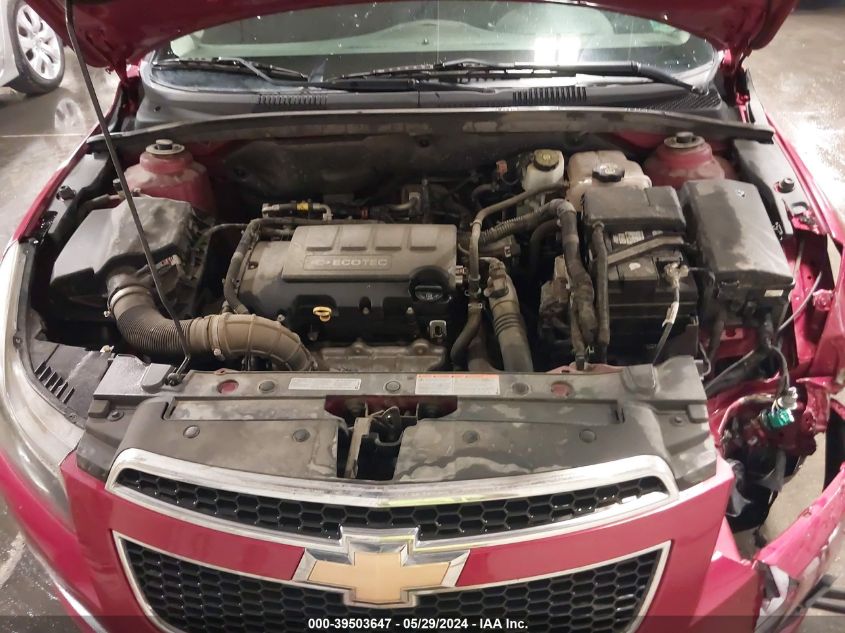 2012 Chevrolet Cruze Eco VIN: 1G1PJ5SC7C7240599 Lot: 39503647