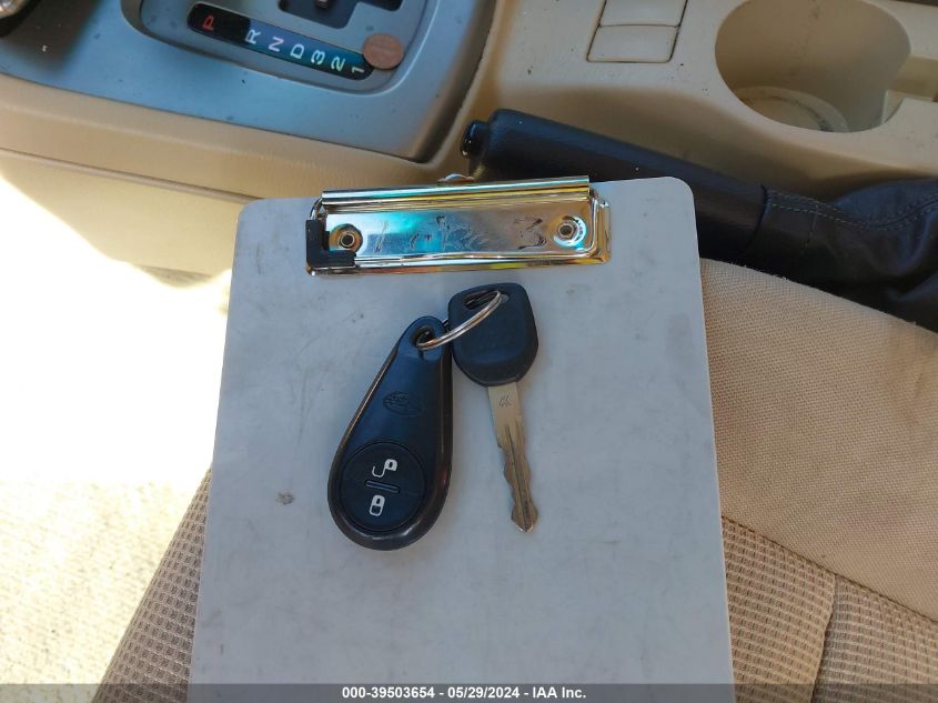 2006 Subaru Forester 2.5X VIN: JF1SG63626H701999 Lot: 39503654