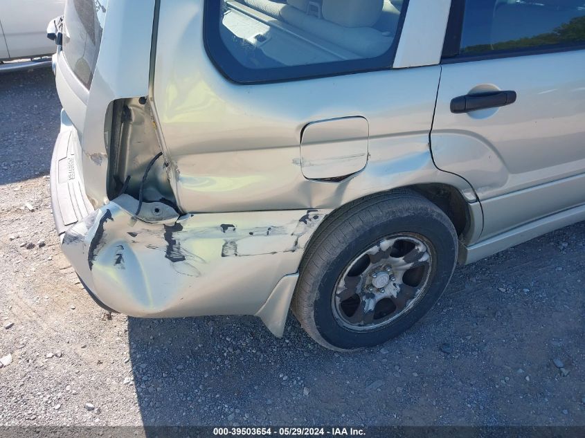 2006 Subaru Forester 2.5X VIN: JF1SG63626H701999 Lot: 39503654