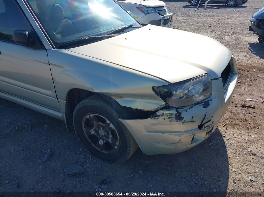 2006 Subaru Forester 2.5X VIN: JF1SG63626H701999 Lot: 39503654