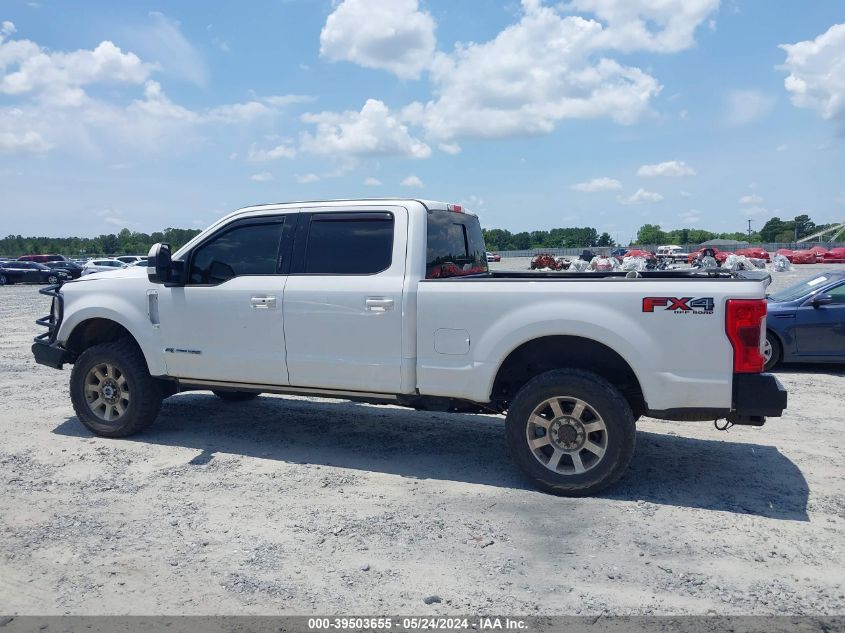 2019 Ford F-250 Lariat VIN: 1FT7W2BT1KEG00449 Lot: 39503655