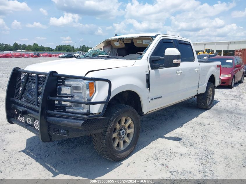 2019 Ford F-250 Lariat VIN: 1FT7W2BT1KEG00449 Lot: 39503655