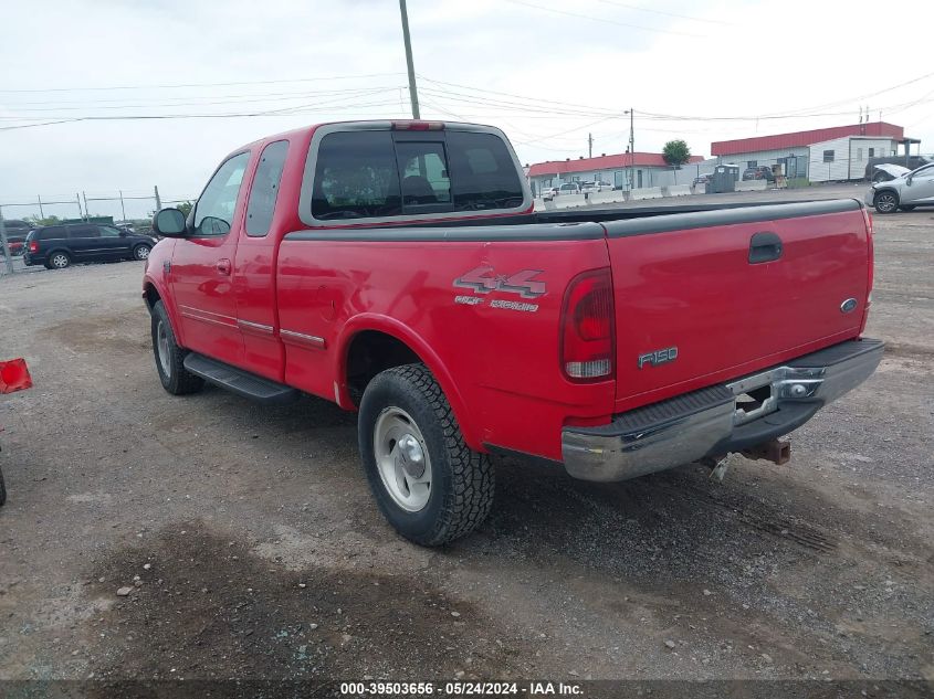 1998 Ford F150 VIN: 1FTEX18LXWNA06583 Lot: 39503656