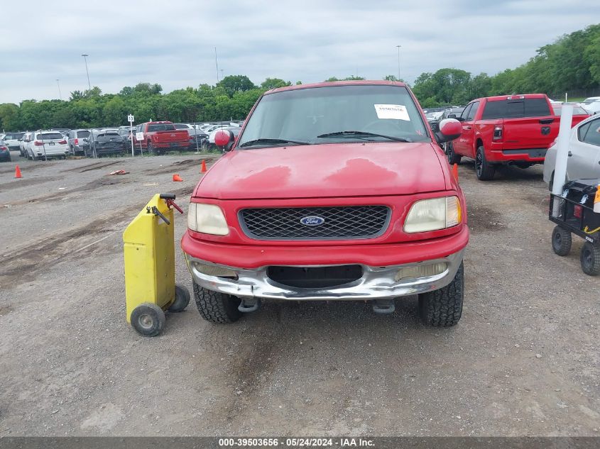 1998 Ford F150 VIN: 1FTEX18LXWNA06583 Lot: 39503656